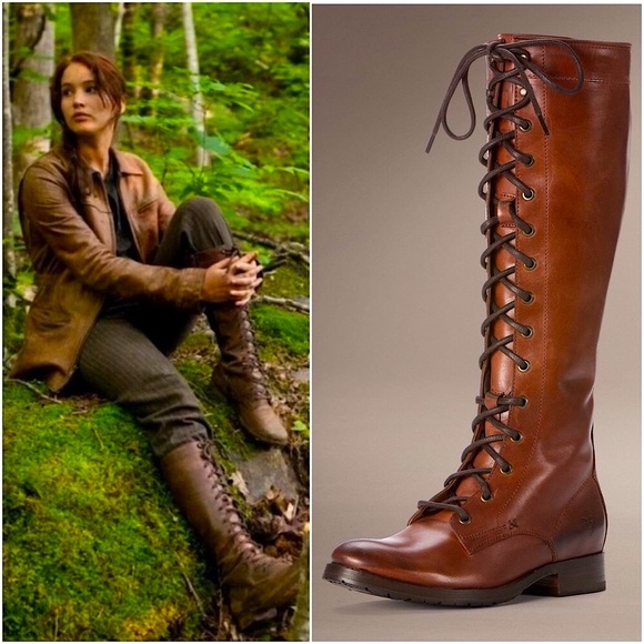 Frye Shoes - $665 Frye Veronica Tall Cognac Leather Lace Up Knee High Riding Equestrian Boot